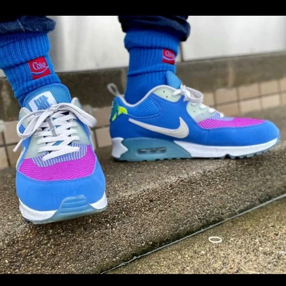 Nike Shoes Nib Nike Undefeated Air Max Pacific Blue Poshmark